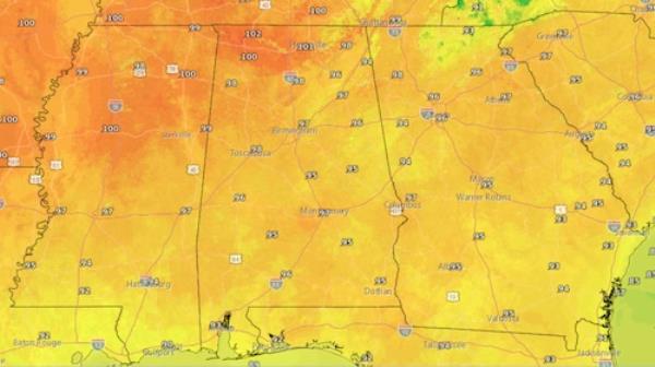 Wednesday highs