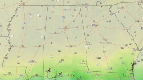 Tuesday rain chances
