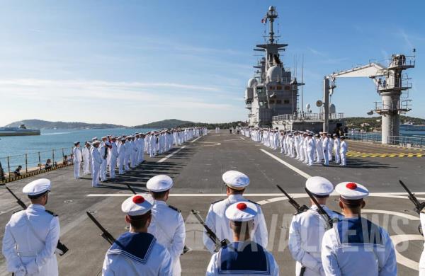 Admiral Vaujour ceremony