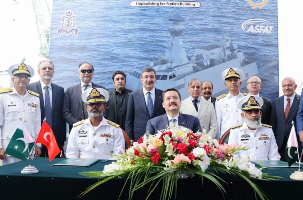 Pakistan launches 4th PN MILGEM Corvette PNS TARIQ (283)