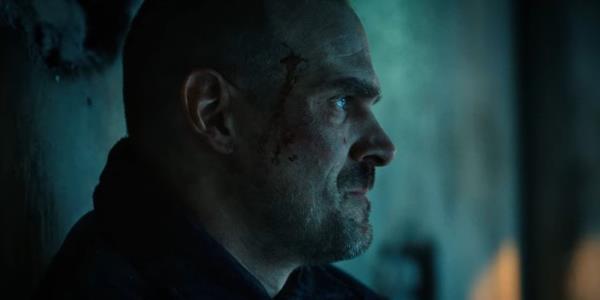 David Harbour as Jim Hopper in Stranger Things Season 4: Chapter Five: The Nina Project