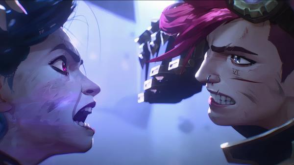Vi and Jinx in Arcane Season 2