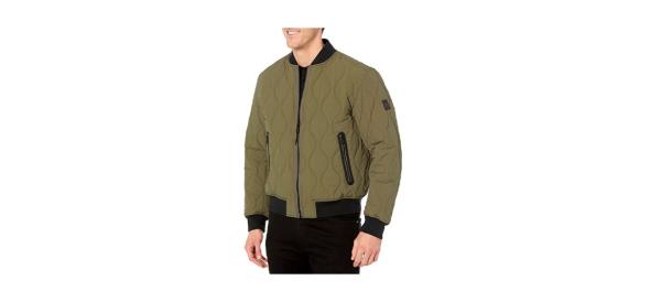 Best BOSS Padded Nylon Bomber Jacket