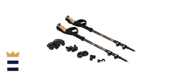 Cascade Mountain Tech Aluminum Quick Lock Trekking Poles